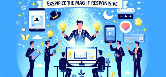 Upplev Magin med Responsiv Webbutveckling